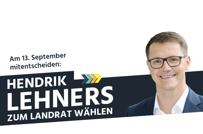 Hendrik Lehners Slogan und Foto